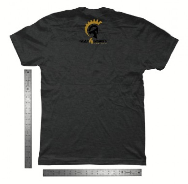 Black on Black Gear4Grunts Tee